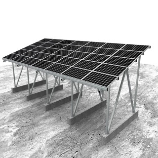 Soeasy Solar PV Carport Shed-W Type